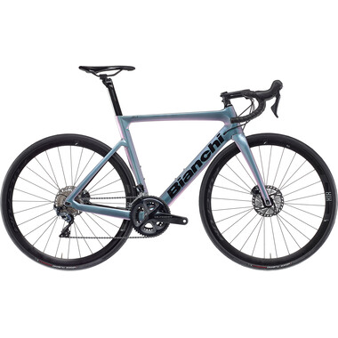 Bicicleta de carrera BIANCHI ARIA DISC Shimano Ultegra R8000 34/50 Arco iris 2021 0